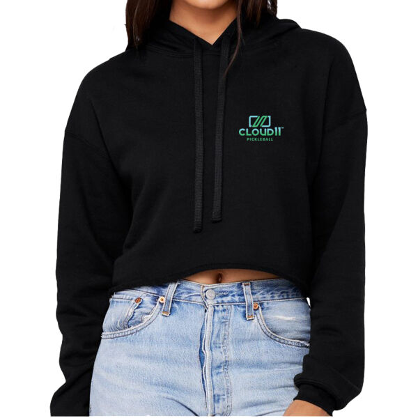 Cloud 11 - Women's Sponge Fleece Cropped Fleece Hoodie Thumbnail